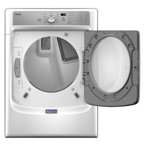 Maytag MGD5500FW  7.4 cu. ft. Gas Dryer with Sanitize Cycle and PowerDry System  - White view 6