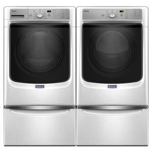 Maytag MGD5500FW  7.4 cu. ft. Gas Dryer with Sanitize Cycle and PowerDry System  - White view 2