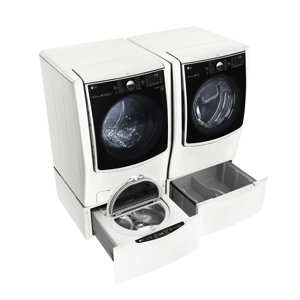 LG WM9000HWA 5.2 cu. ft. Smart Front-Load Washer with TurboWash – White view 5