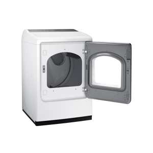 Samsung DV45K7600EW/A3 7.4 cu. ft. Large Capacity Electric Front Load Dryer White view 3