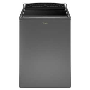 Whirlpool WTW8700EC  5.3 cu. ft. Smart Cabrio® Top Load Washer w/ Laundry App - Chrome Shadow view 1