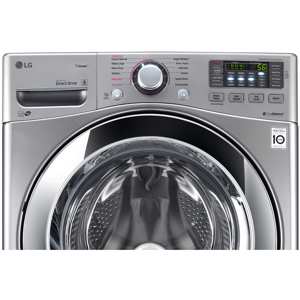 LG WM3670HVA  4.5 cu. ft. Ultra Large Capacity Front Load Washer w/ Steam Technology – Graphite Steel view 5