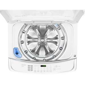 LG WT1901CW 5 cu. ft. Smart Top-Load Washer with TurboWash – White view 4