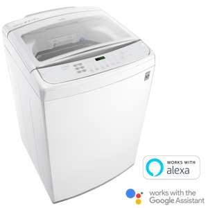 LG WT1901CW 5 cu. ft. Smart Top-Load Washer with TurboWash – White view 5