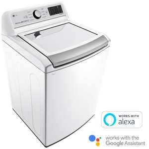 LG WT7300CW 5.0 cu. ft. MEGA Capacity Smart Wi-Fi Enabled Top Load Washer – White view 6