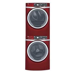 GE Appliances GFD48GSPKRR 8.3 cu. ft. Front Load Gas Dryer w/ Steam - Red view 5