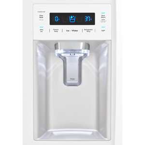 Kenmore Elite 51822  21.9 Cu. Ft. Side-by-Side Refrigerator with Dispenser - White view 4