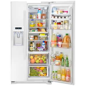Kenmore Elite 51822  21.9 Cu. Ft. Side-by-Side Refrigerator with Dispenser - White view 7