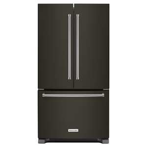 KitchenAid KRFC302EBS 22 Cu. Ft. 36-Inch Width Counter Depth French Door Refrigerator with Interio view 1