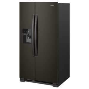 Whirlpool WRS321SDHV Side-By-Side Refrigerator - WRS321SDHW - Black view 4