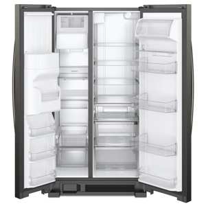 Whirlpool WRS321SDHV Side-By-Side Refrigerator - WRS321SDHW - Black view 5