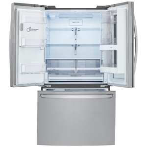 LG LFXC22596S 21.9 Cu. Ft. Smart Wi-Fi Enabled Counter-Depth InstaView  Door-in-Door® Refrigerator view 2