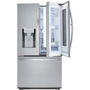 LG LFXC22596S 21.9 Cu. Ft. Smart Wi-Fi Enabled Counter-Depth InstaView  Door-in-Door® Refrigerator view 4