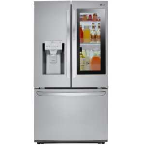 LG LFXC22596S 21.9 Cu. Ft. Smart Wi-Fi Enabled Counter-Depth InstaView  Door-in-Door® Refrigerator view 1