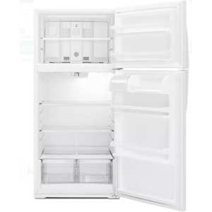 Whirlpool WRT104TFDW 14.5 Cu. Ft. Top-Freezer Refrigerator in White view 3