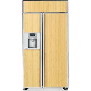 GE Profile Series PSB42YGXSV 25.2 cu. ft. Built-In Side-by-Side Refrigerator - Panel Ready view 1