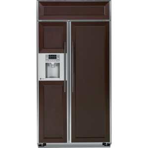 GE Profile Series PSB42YGXSV 25.2 cu. ft. Built-In Side-by-Side Refrigerator - Panel Ready view 2