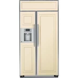 GE Profile Series PSB42YGXSV 25.2 cu. ft. Built-In Side-by-Side Refrigerator - Panel Ready view 3